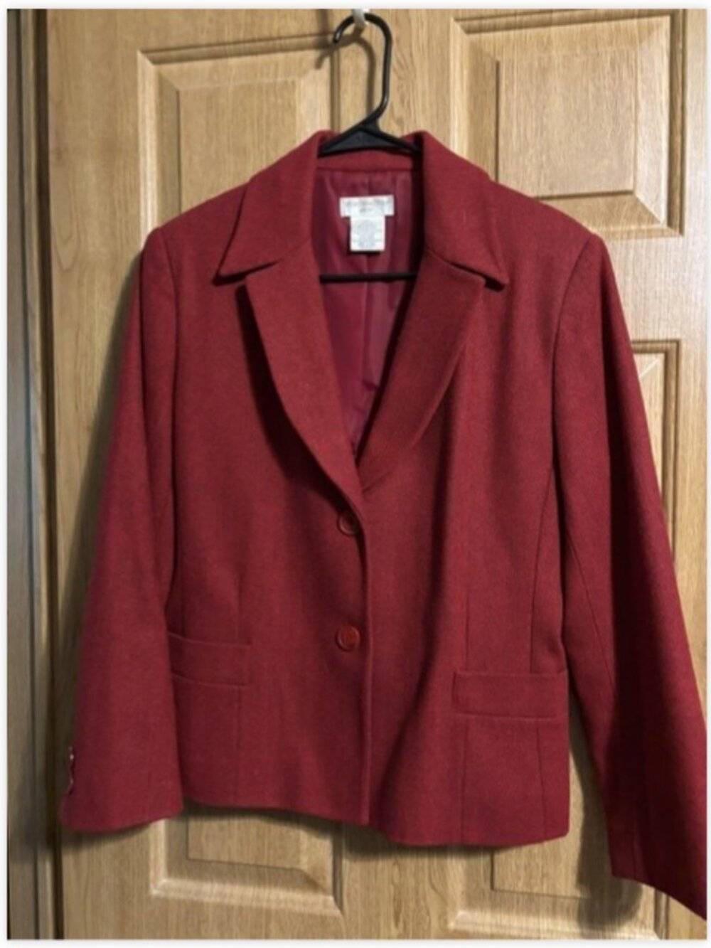 Worthington Petite Size 12 Women's Red Blazer
